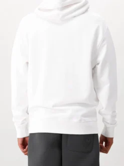 AMI Paris Hoodie Wit Molleton ADC