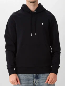 Ami Paris Hoodie Zwart