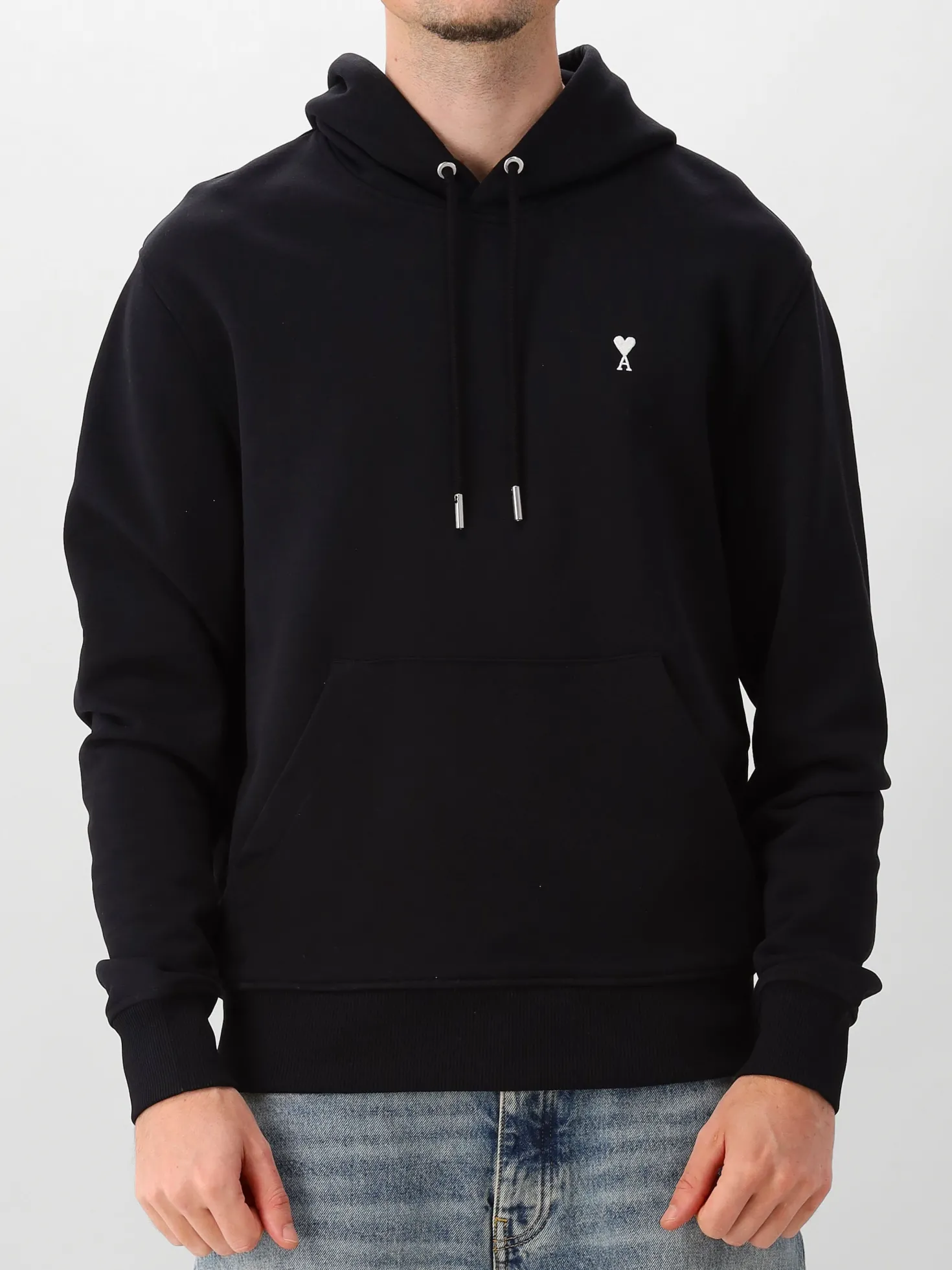 Ami Paris Hoodie Zwart