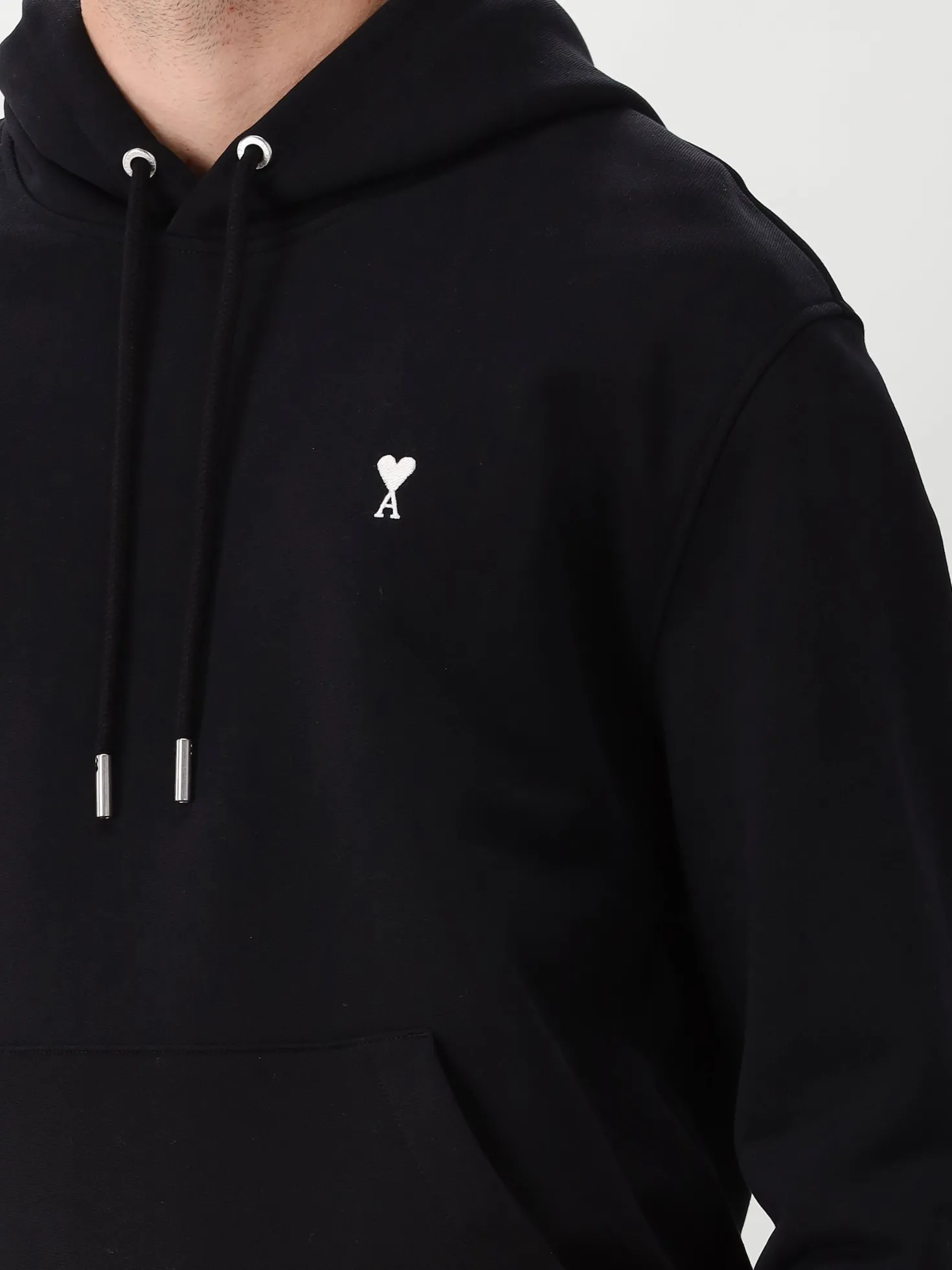 Ami Paris Hoodie Zwart