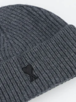 AMI Paris Muts Grijs Felted