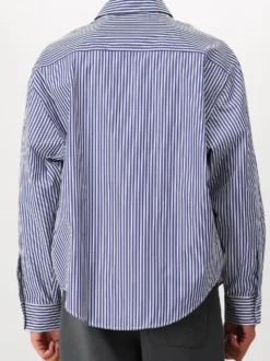 AMI Paris Overhemd Blauw ADC-Chemise Boxy