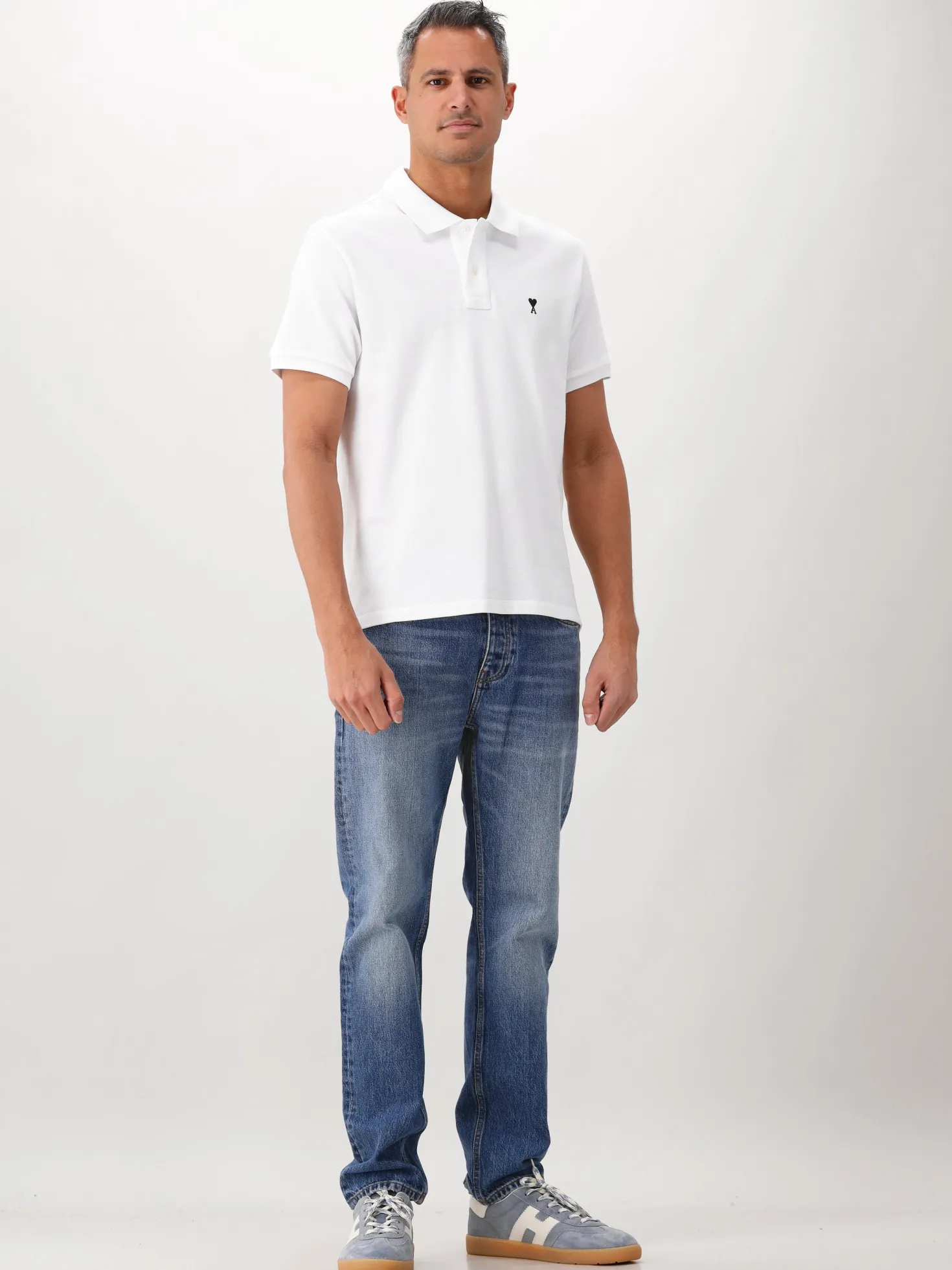 AMI Paris Polo Wit