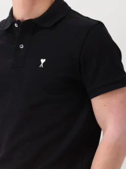 AMI Paris Polo Zwart