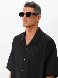 AMI Paris Zonnebril Zwart ADC Sunglasses