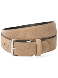 Anderson's Riem Beige Leather Suede