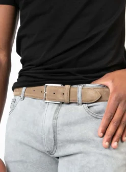 Anderson's Riem Beige Suede