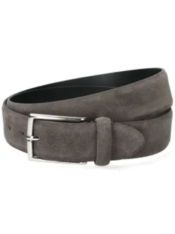Anderson's Riem Grijs Leather Suede
