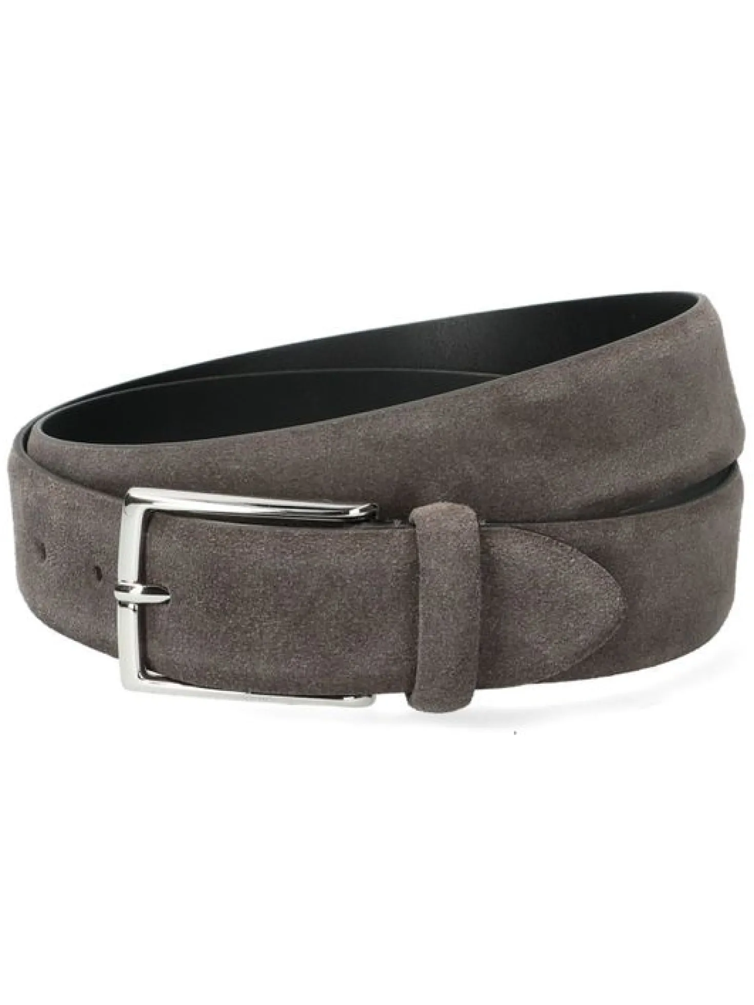 Anderson's Riem Grijs Leather Suede