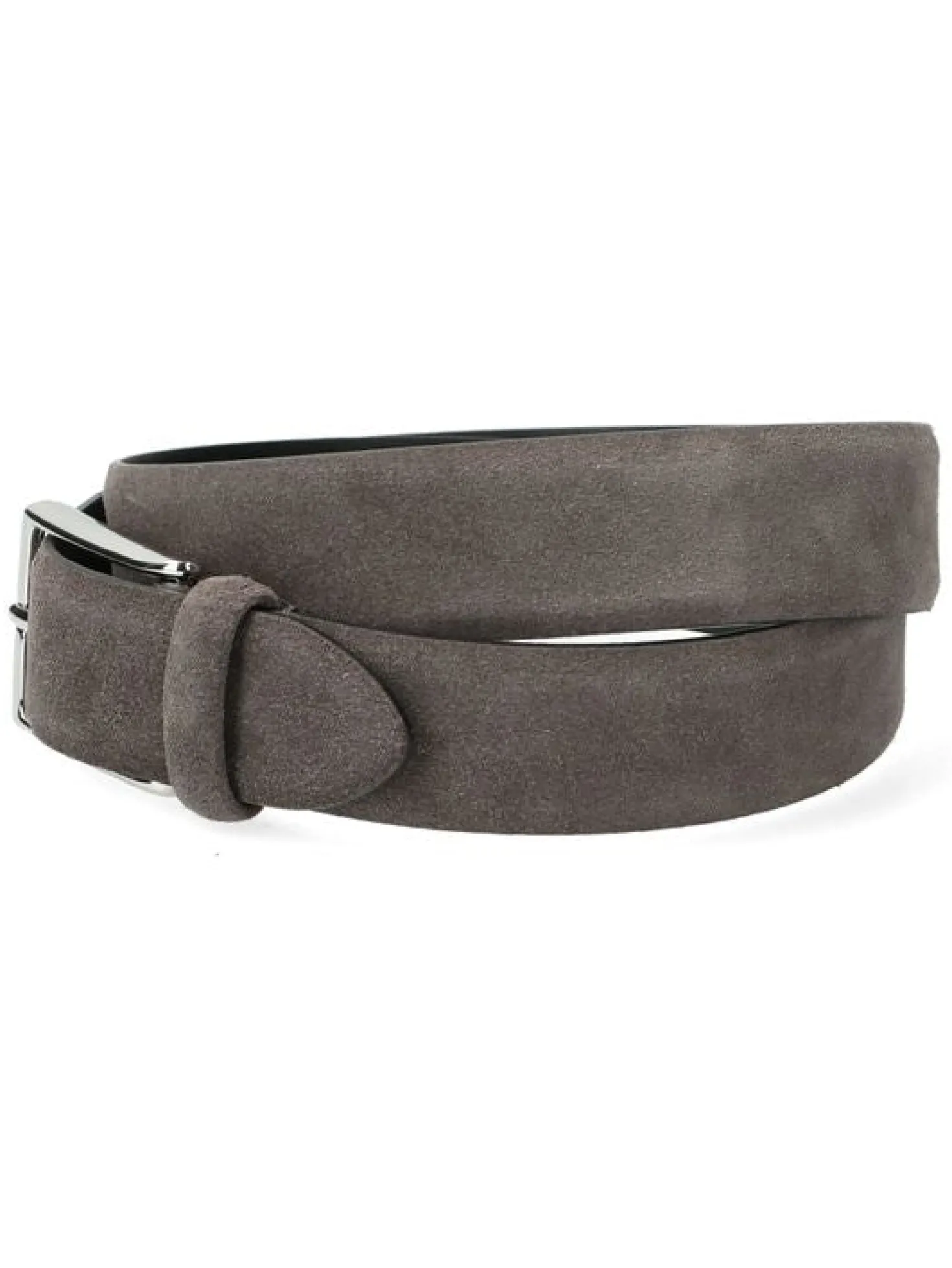 Anderson's Riem Grijs Leather Suede