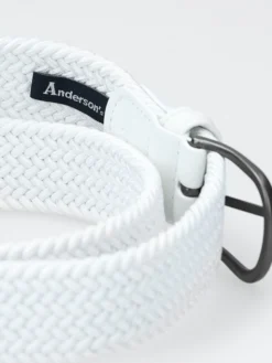 Anderson's Riem Wit Tressed