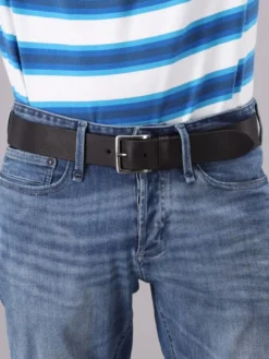 Anderson's Riem Zwart Leather