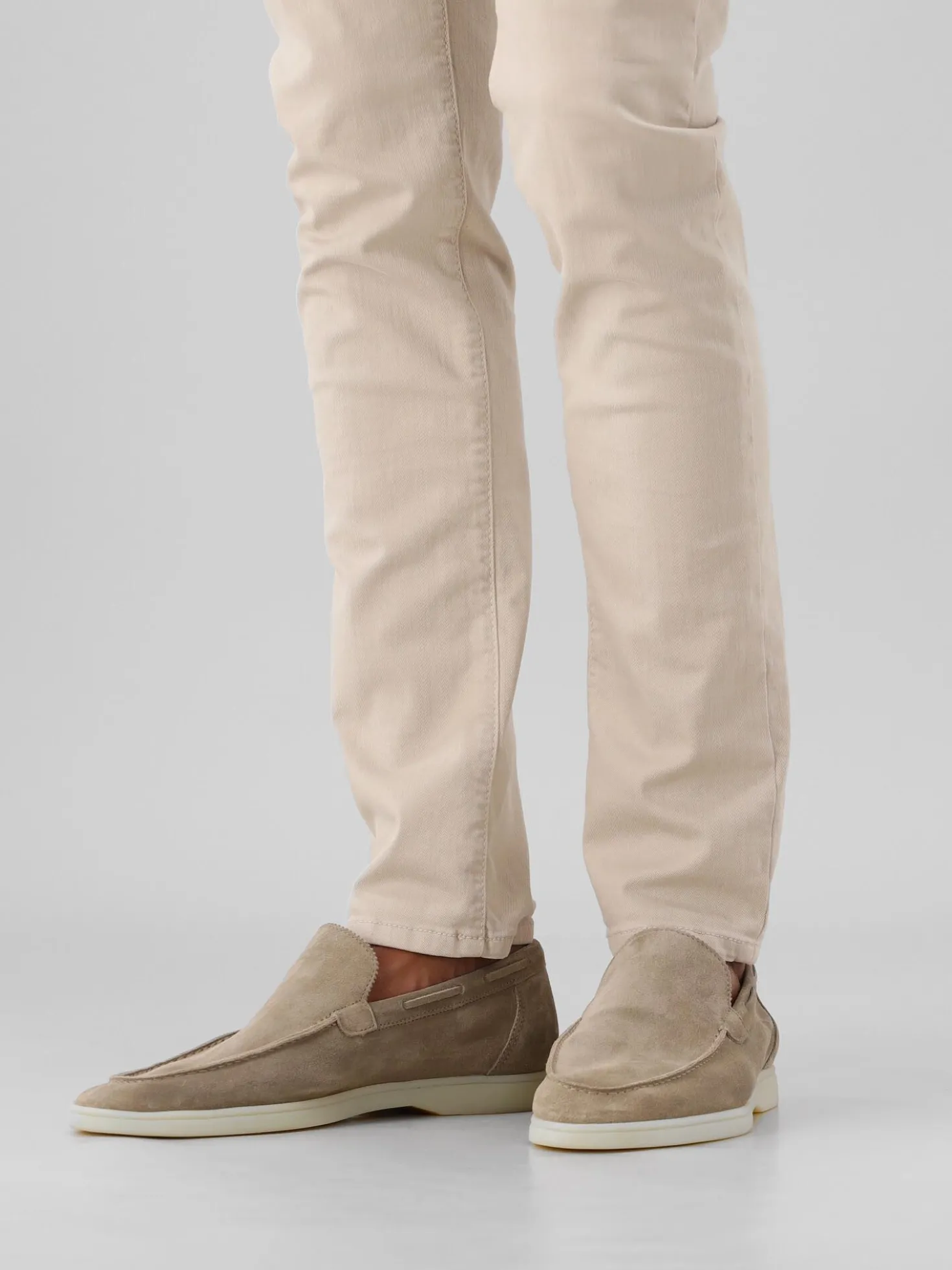 Aurélien Loafer Grijs/Beige