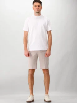 Berwich Bermuda Korte Broek Grijs Elax
