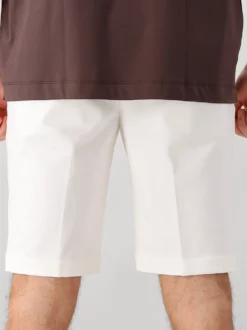 Berwich Bermuda Korte Broek Wit Elax