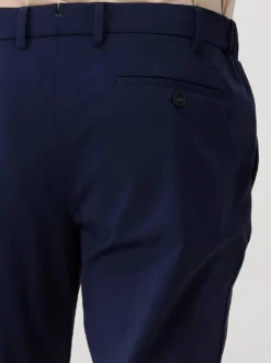 Berwich Pantalon Blauw Light Jersey Soft