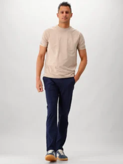 Berwich Pantalon Blauw Light Jersey Soft