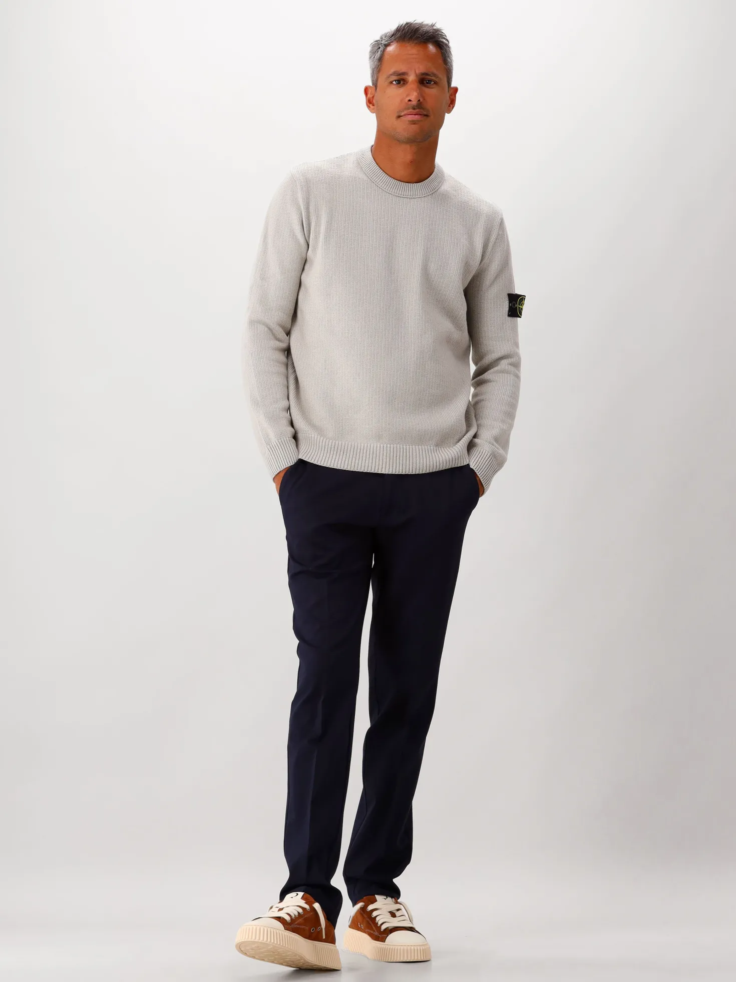 Berwich Pantalon Blauw Morello Elax