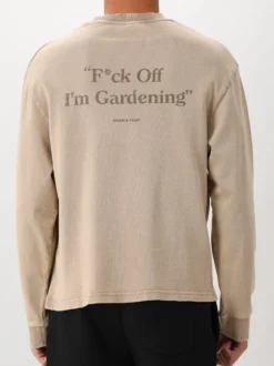 Bram's Fruit Longsleeve Beige Distressed F*ck Off I'm Gardening