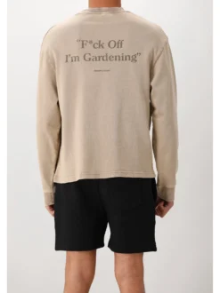 Bram's Fruit Longsleeve Beige Distressed F*ck Off I'm Gardening