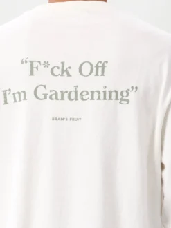 Bram's Fruit Longsleeve Wit Distressed F*ck Off I'm Gardening