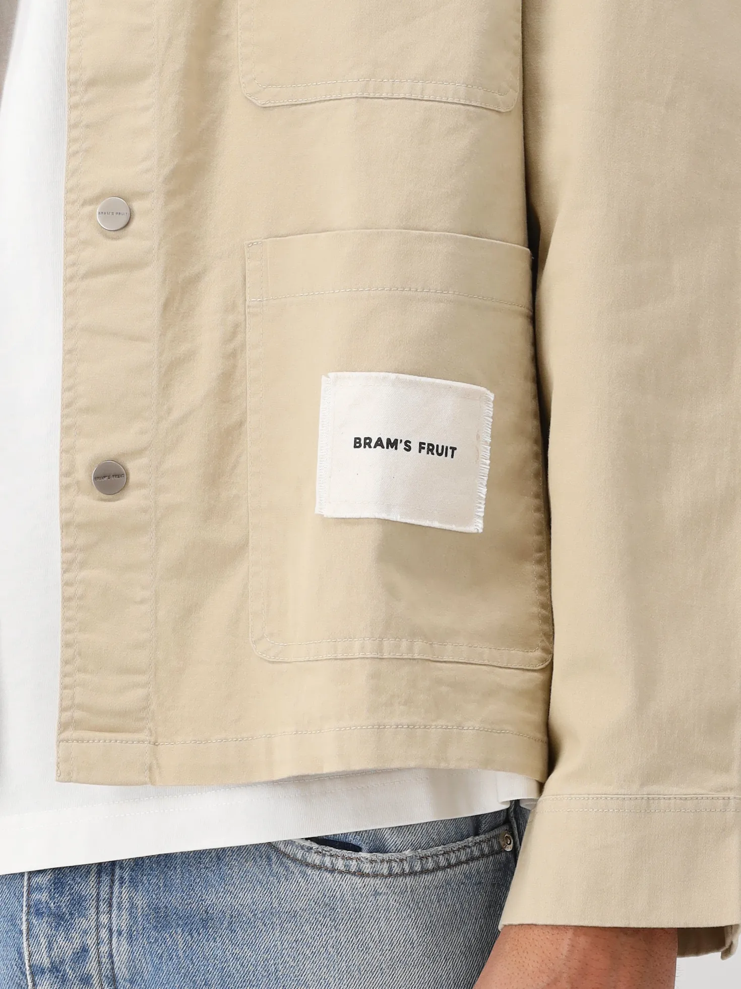 Bram's Fruit Overshirt Core Beige