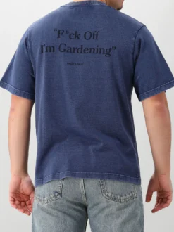 Bram's Fruit T-Shirt Blauw Distressed F*ck Off I'm Gardening