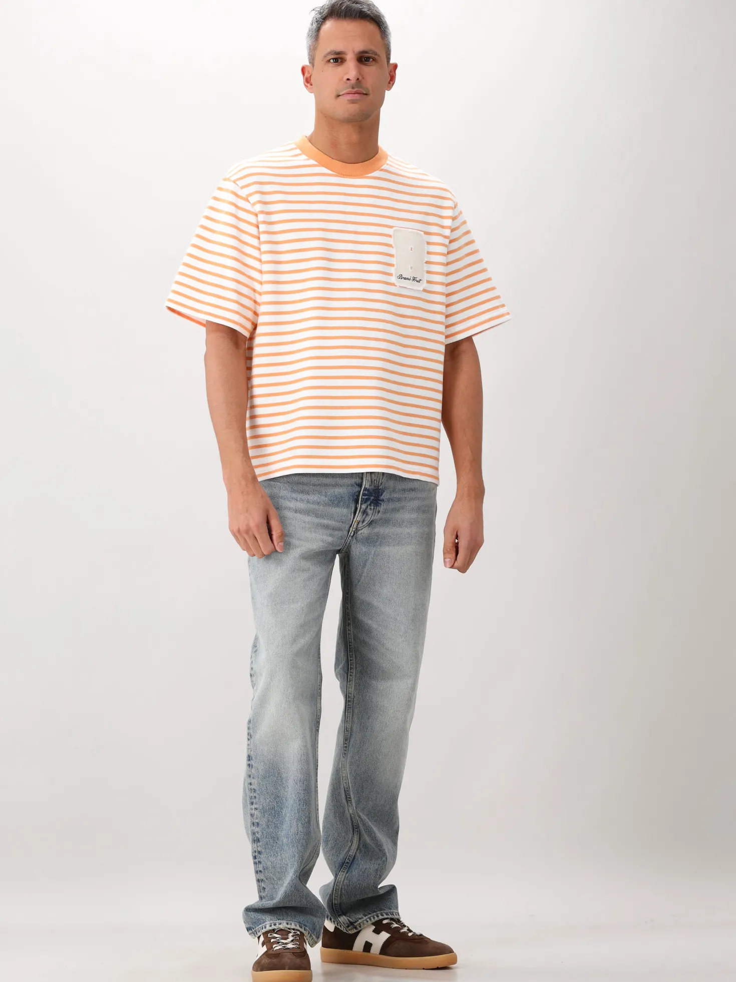 Bram's Fruit T-Shirt Varsity Striped