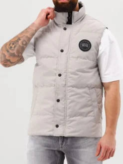 Canada Goose Bodywarmer Beige Garson Vest Black Label