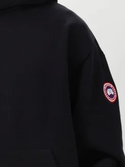 Canada Goose Hoodie Zwart Tobermory Heavyweight