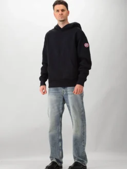 Canada Goose Hoodie Zwart Tobermory Heavyweight