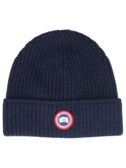 Canada Goose Muts Blauw Arctic Disc Rib Toque