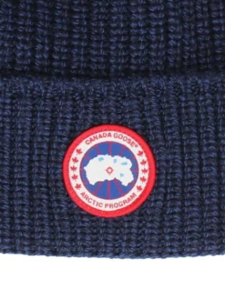 Canada Goose Muts Blauw Arctic Disc Rib Toque
