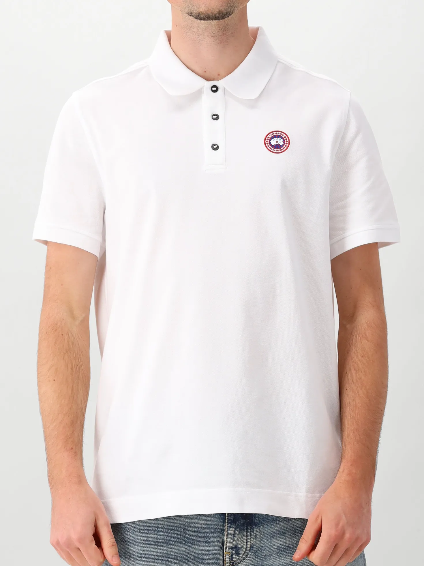 Canada Goose Polo Wit Beckley Atlantic White