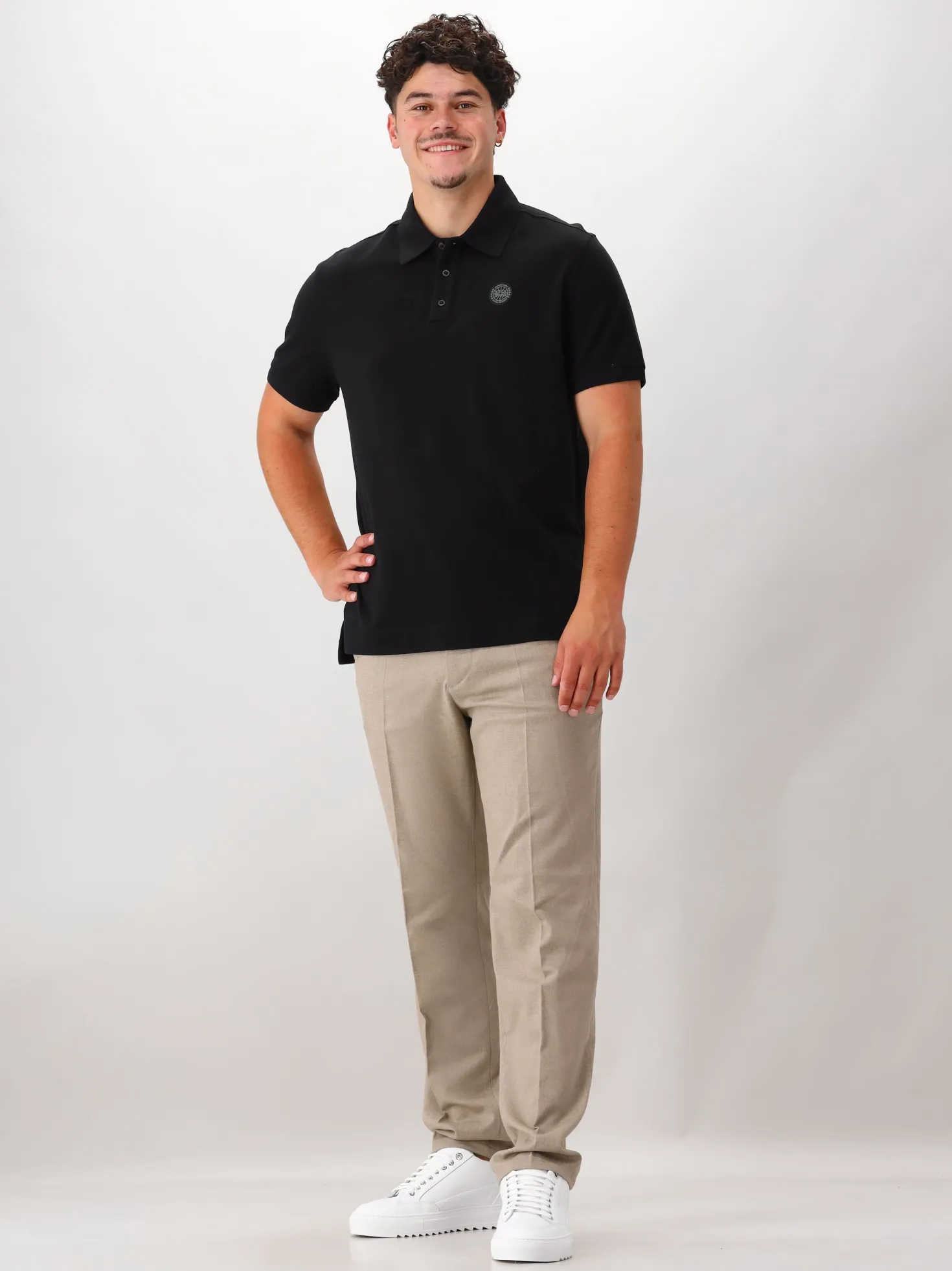 Canada Goose Polo Zwart Beckley BD Noir