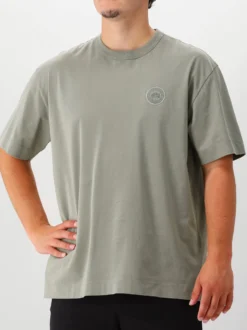 Canada Goose T-shirt Groen Gladstone Embroidered Disc Sage