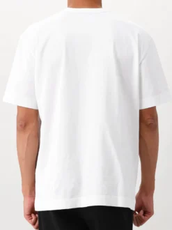 Canada Goose T-shirt Wit Gladstone Embroidered Disc White