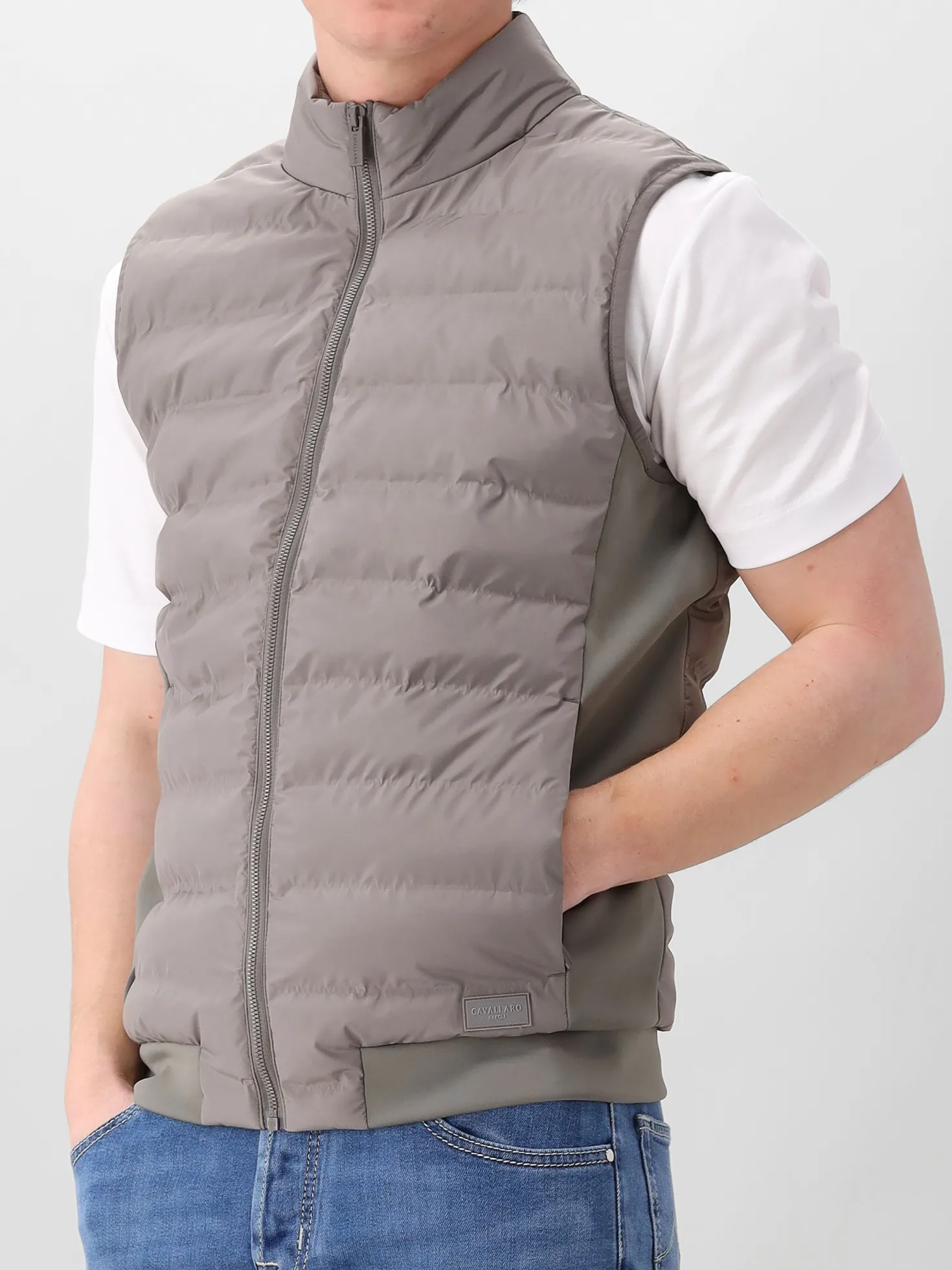 Cavallaro Bodywarmer Grijs Quintino