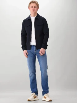 Cavallaro Overshirt Blauw Zerino