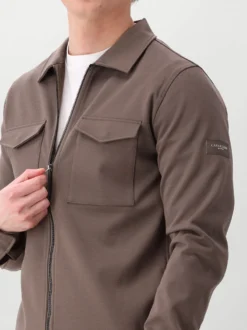 Cavallaro Overshirt Taupe Zerino