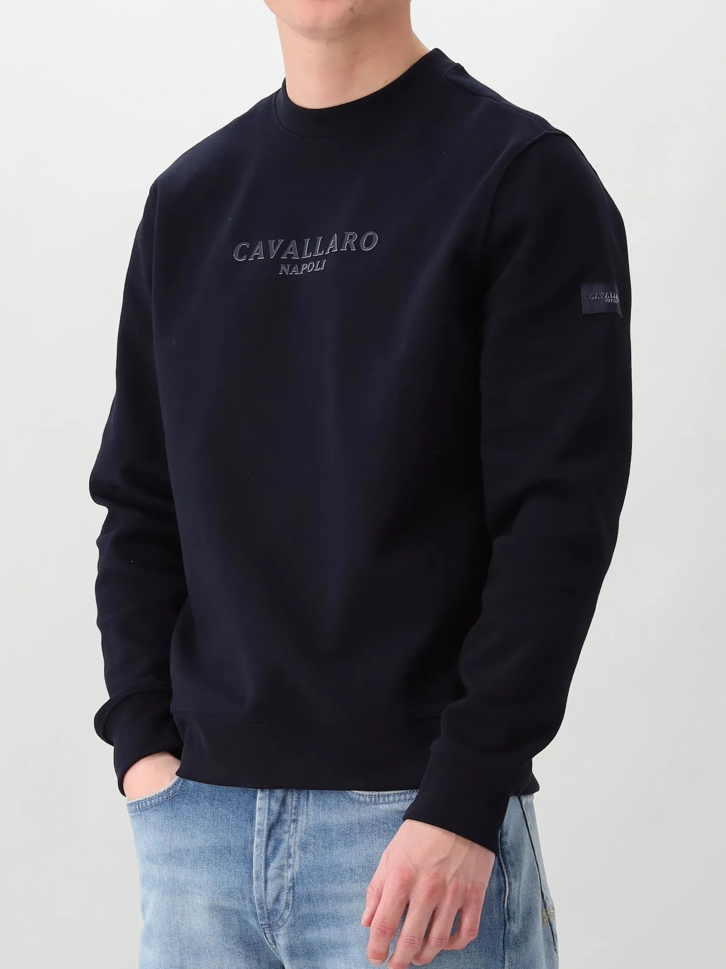 Cavallaro Sweater Blauw Murano