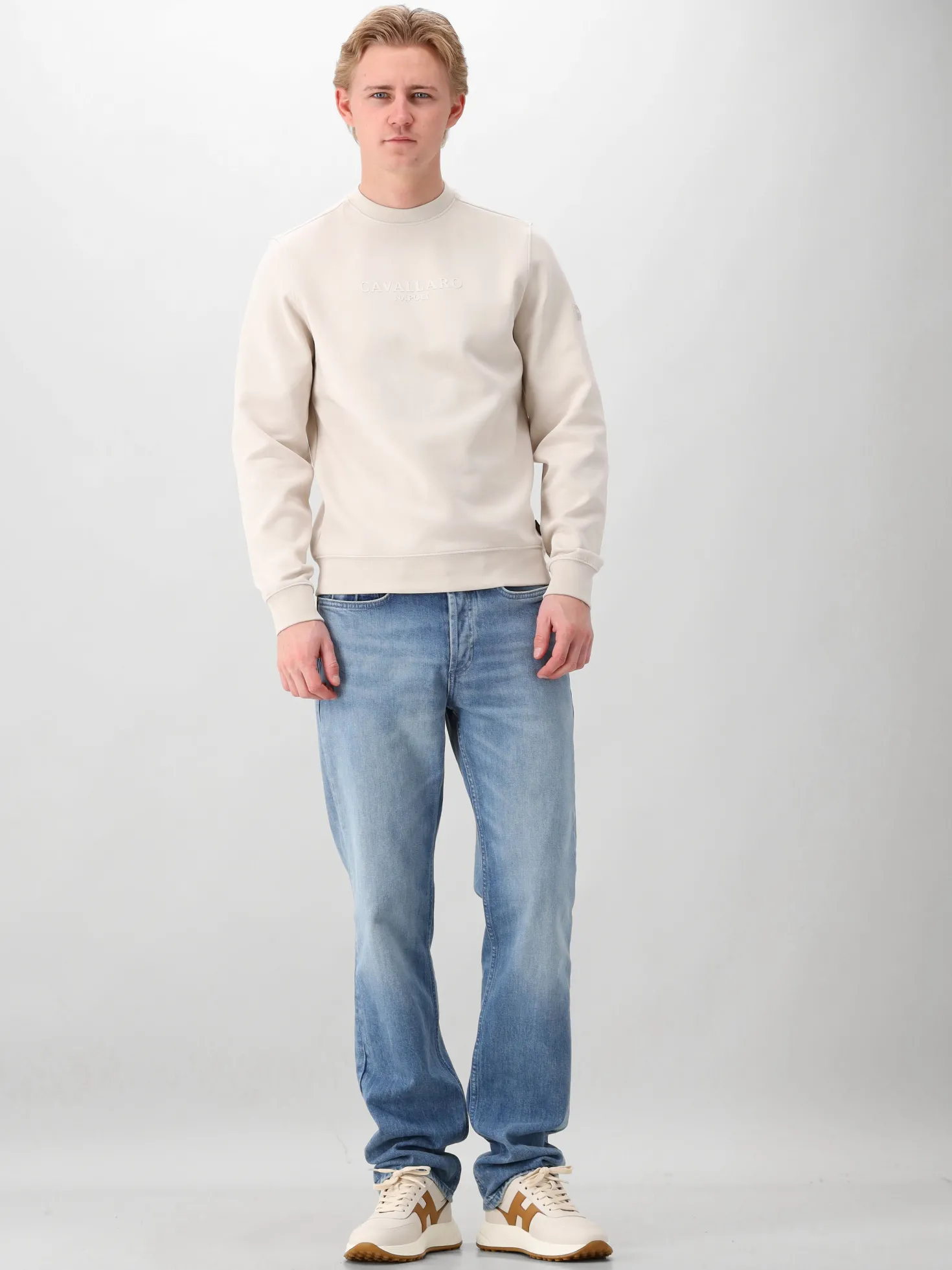 Cavallaro Sweater Grijs Murano