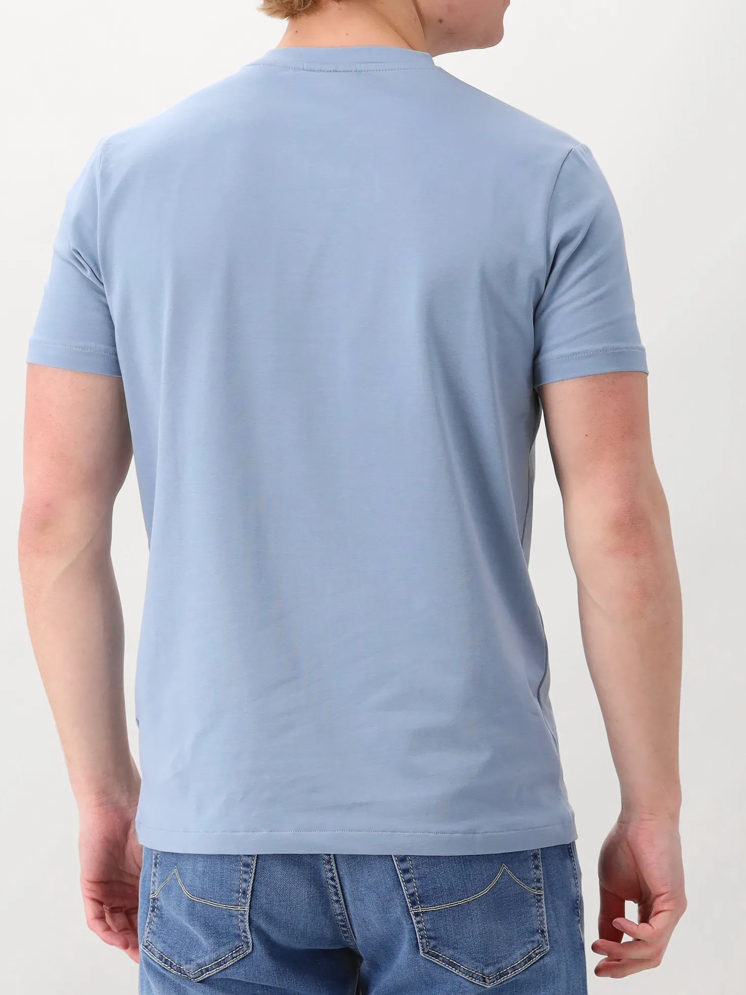 Cavallaro T-shirt Blauw Bari