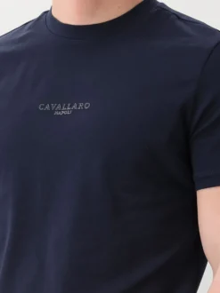 Cavallaro T-shirt Blauw Bari