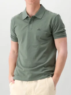 CP Company Polo Groen Stretch Piquet