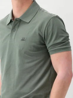 CP Company Polo Groen Stretch Piquet