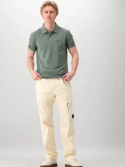 CP Company Polo Groen Stretch Piquet