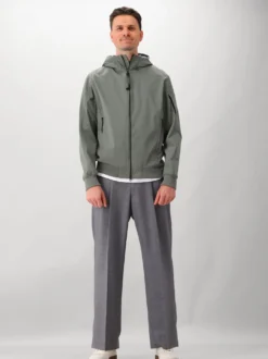 CP Company Shoftshell Jas Groen Hooded Lens