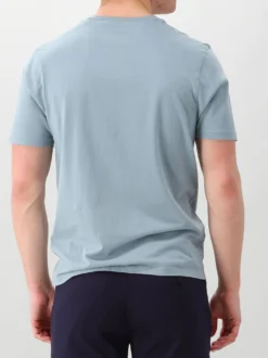 CP Company T-Shirt Blauw Logo T-Shirt