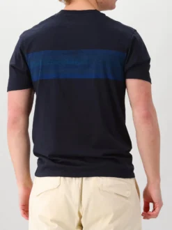 CP Company T-Shirt Blauw Striped